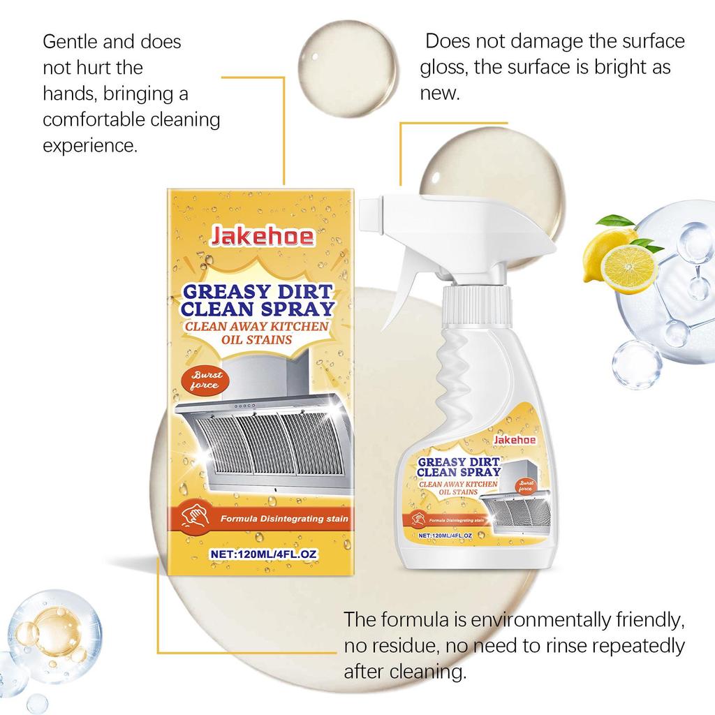 JAKEHOE Gentle Kitchen Degreaser and Cleaner for Stove Tops