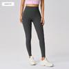 Lu Same Style No Embarrassment Line Fitness Pants Women's Summer Thin High Waist Hip Raise Fitness Pants Back Waist Pocket Yoga Ninth Pants