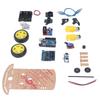 Smart Robot Car Chassis Kit DIY Programmable Development Board 2WD Ultrasonic with Motor MCU