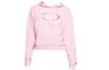 Sweatshirts Women's Pink Hooded Moderate Regular CV1871-654