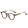 Japanese & Korean Retro Prescription Eyeglass Frames for Men & Women - Trendy Literary Style with Plain or Custom Lenses