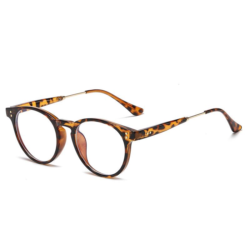 Japanese & Korean Retro Prescription Eyeglass Frames for Men & Women - Trendy Literary Style with Plain or Custom Lenses