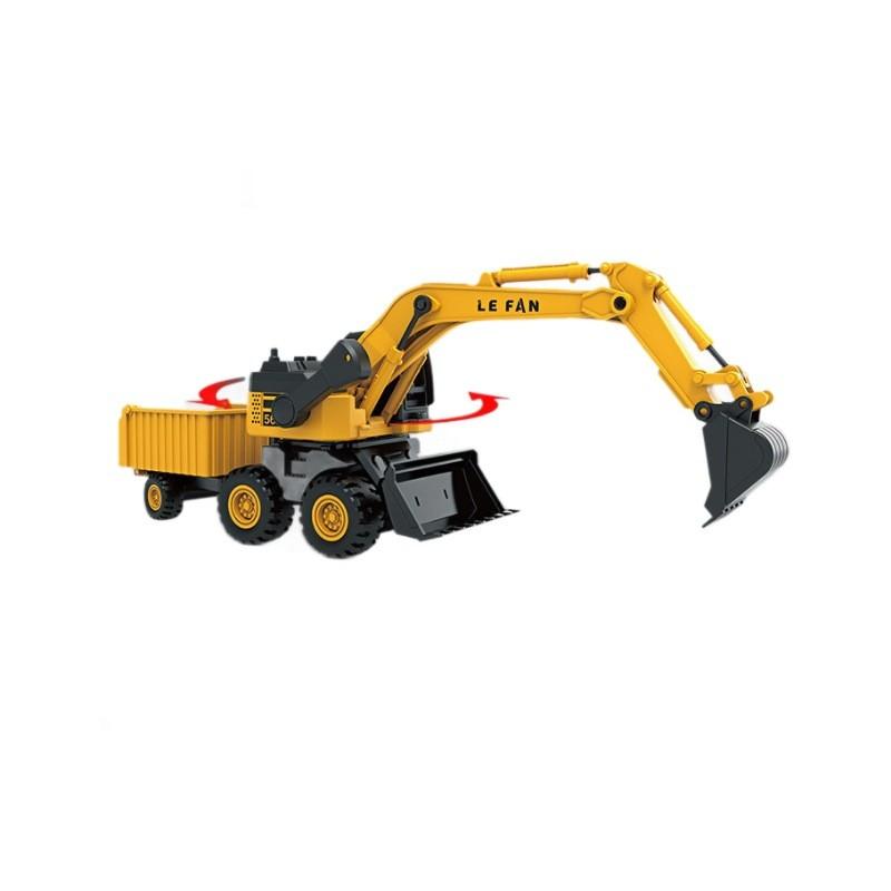 Inertia Construction Vehicles Set With Moving Joints For Kids Learning And Play