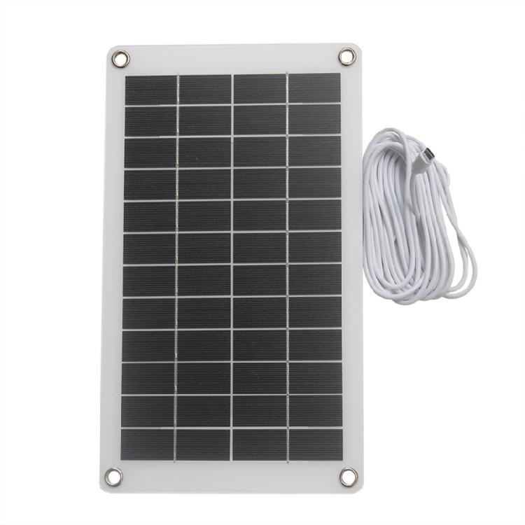 Solar Panel for Security Camera Outdoor 12V 10W Solar Panel Charging Adapter Rechargeable Camera Solar Panel Controller