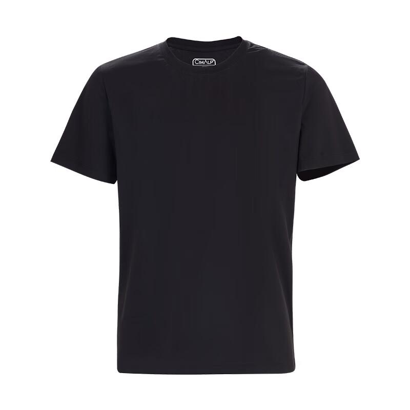 CIMALP Men's Round Neck Short Sleeve T-Shirt AMSOTX185