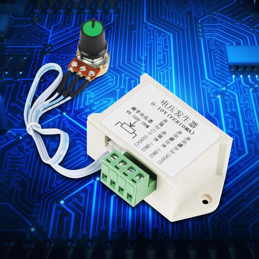 0-10V DC DC Generator Module Adjustable Voltage 10mA Output 0-10V Generator Analog Signal Signal Generator Module PLC Interface