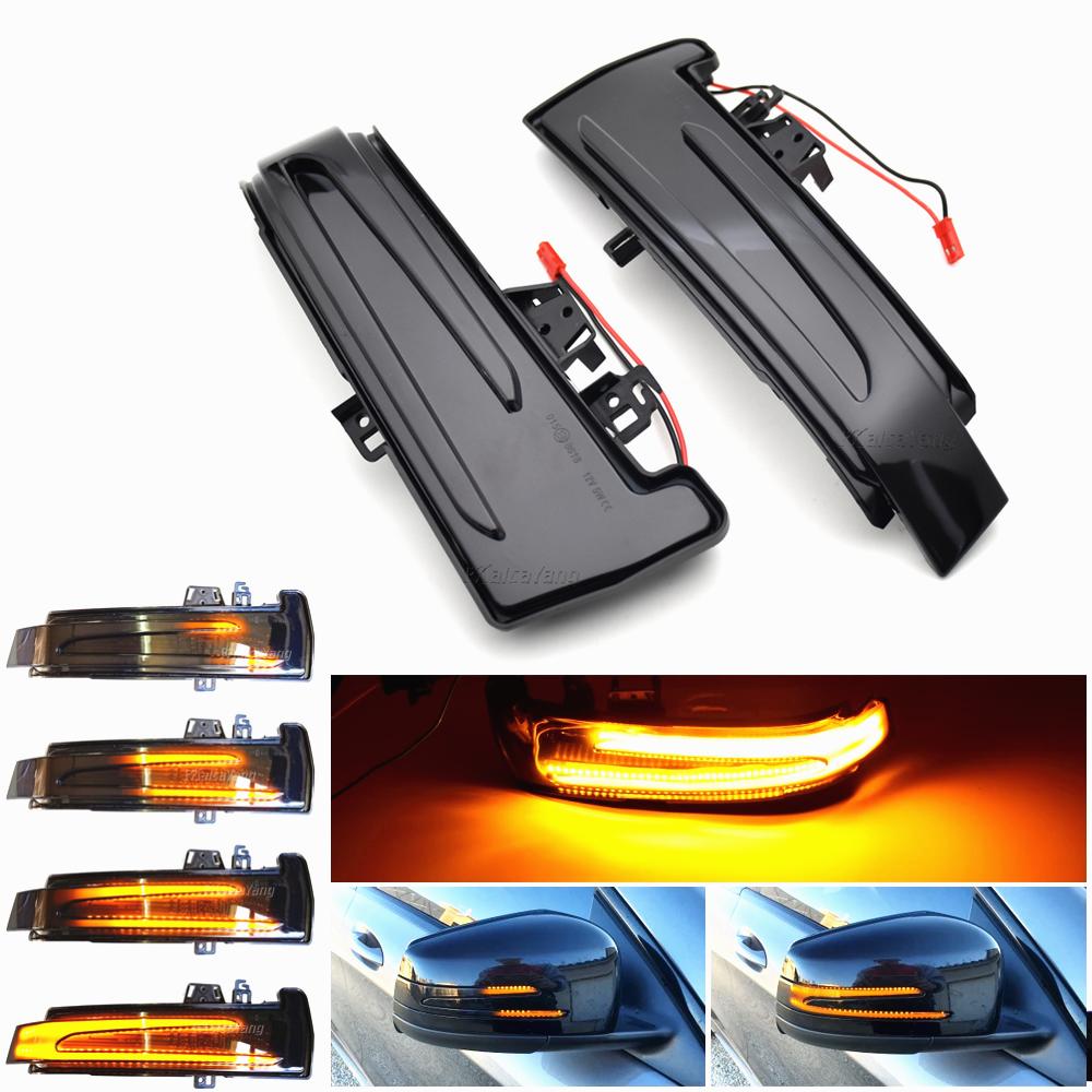 For Mercedes-Benz A B C E S CLA GLA CLS Class W176 W246 W204 W212 C117 X156 LED Dynamic Blinker LED Turn Signal Light Indicator Dome Lights 6