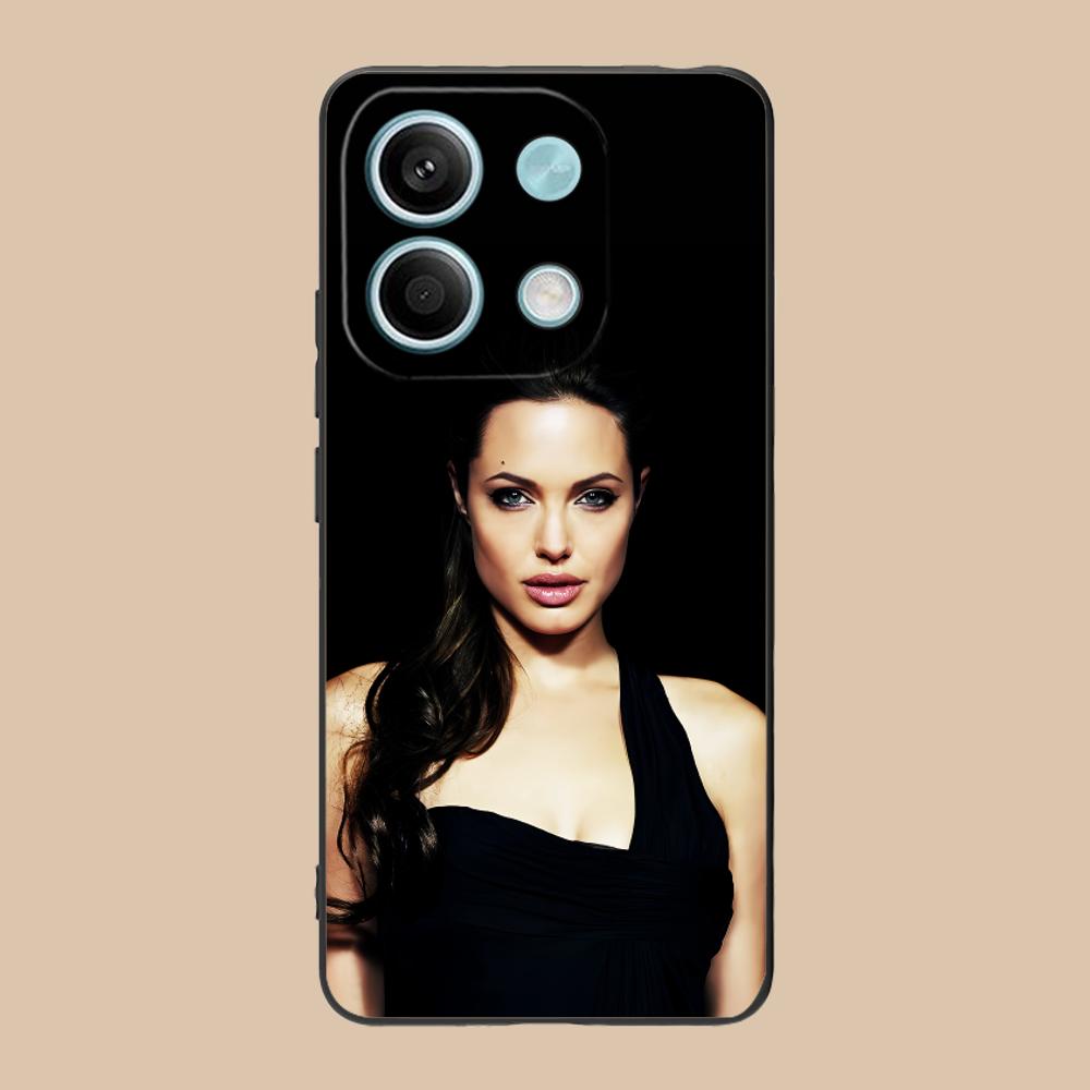 Angel Jolie Matte TPU Mobile Phone Case for POCO M7 M6 M5 M4 M3 X7 X6 X5 X4 X3 Pro GT 5G Colorful Printing Cover