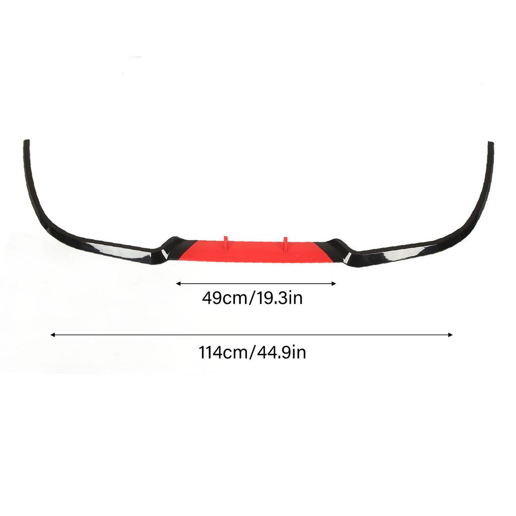Frontstoßstangenlippe Stoßfest Frontstoßstangenlippe Separator 114cm Ersatz für Seat Leon Frontlippenspoiler