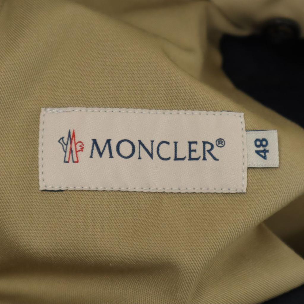 Moncler Wool Slacks Pants 48 Navy Men's Used
