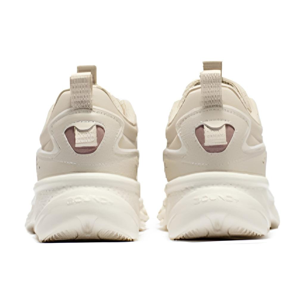 361 Cushioning Slip Resistant Lightweight Rebound Low top Running Shoes Women's Beige 682232237