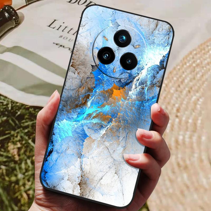 Realme 14 Pro Plus Kılıfı Yumuşak TPU Silikon Arka Kapak Realme 14 Pro + Telefon Kılıfları Realme 14x 5G Global Sevimli Karikatür Kılıf