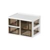 Display Rack Desk Organizer Storage Box Dust-proof Skin Care Products Shelf  Desktop Storage