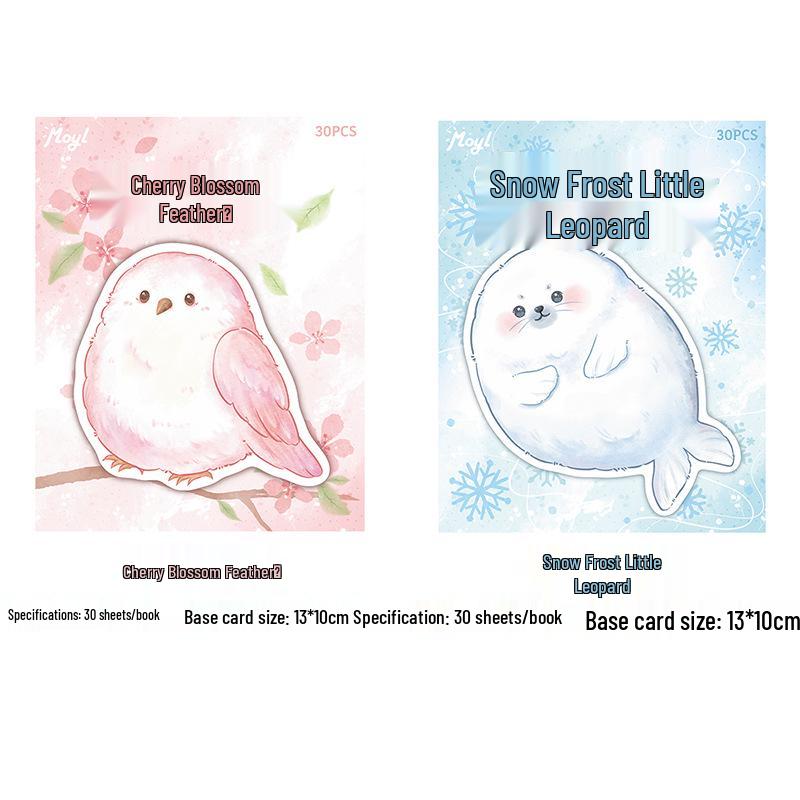 Adorable Animal Sticky Notes: Reusable Student & Office Message Markers