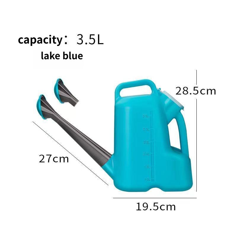 Large Thiened 5L Plastic Long Mouth Watering Can Gardening Household Flower Sprang Hose Garden Tool Flower Bed Sprayer