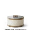 Simple High-grade Leather Storage Box Desktop Finishing Home Jewelry Box Model Room Dustproof With Cover Decoration Ornaments