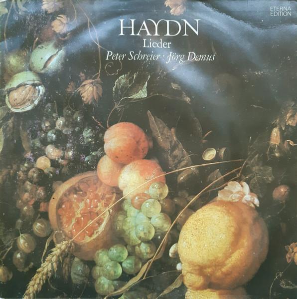 

LP Record JOSEPH HAYDN PETER SCHREIER JRG Lieder 827477 ETERNA 1982 German Dem Classical Used