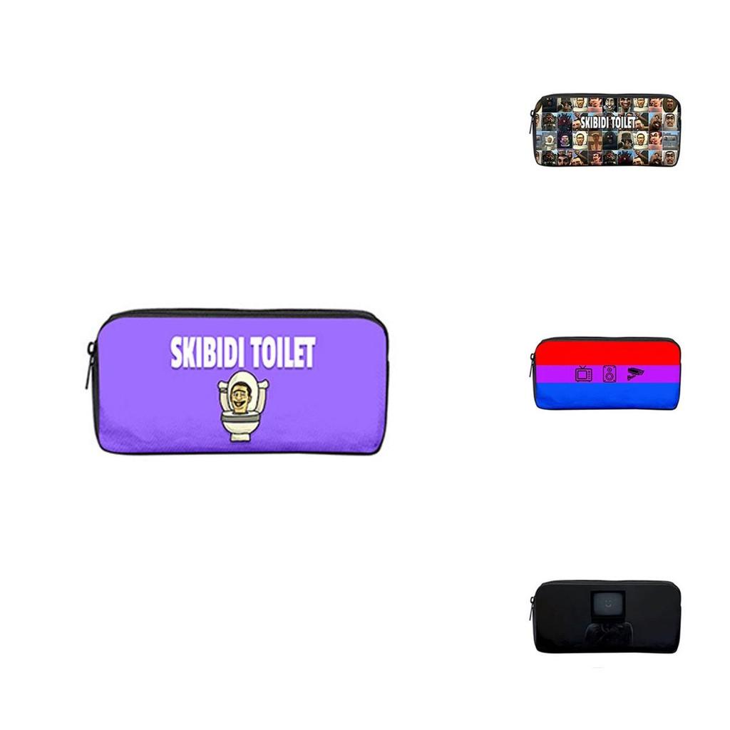 Skibidi Toilet 3d Cross-border Game New Product Nylon Pen Bag For Students