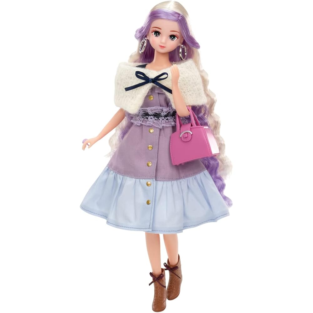Takara Tomy Licca Doll Dress Cute Cafe Time Outfit for 11.5-inch Dolls