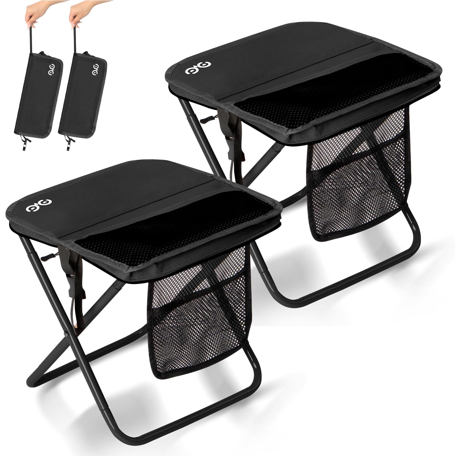 

Lightweight and portable folding chair, Camdoor outdoor chair [Sit down in 1 second, 250kg weight capacity certified]. Compact and easy to store, perf