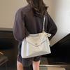 Korean version bag crossbody women's versatile underarm bag 2025 new simple commuter shoulder bag large capacity tote bag