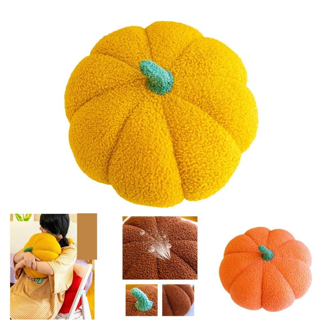 Cute Plush Pumpkin Pillow For Halloween And Home Decoration Soft And Skin-friendly Fabric