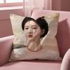 A-Actor Zhao Lusi ACTOR Cushion Cover Multi-Scene Pillow Cover for Home & Car - Reversible, Soft & Durable for Daily Use
