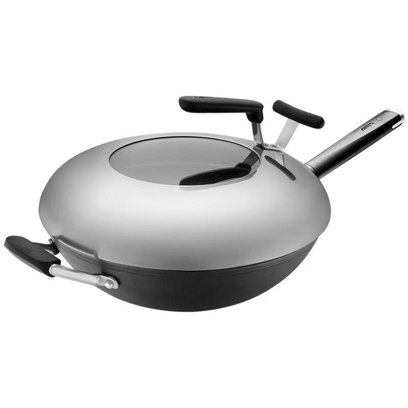 ASD New Generation Cyclone Refined Iron Wok 30cm