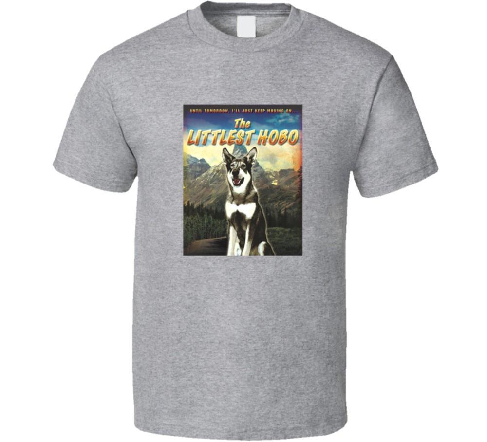 The Littlest Hobo Tee Retro Tv Show Fan T Shirt Unisex T-Shirt XXXL
