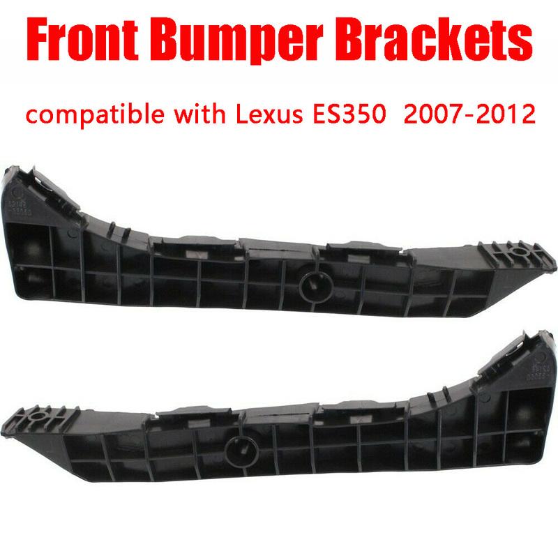 2pcs Front Bumper Bracket Left Right 5214533050, 5214633050 for Lexus ES350 2007-2012