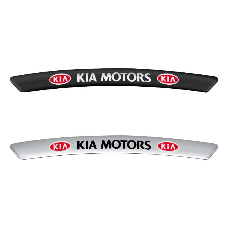Car Wheel Rim Badge Creative Decoration Decals Styling Auto Aluminum Trim Sticker For KIA Rio Ceed Sportage Sorento k2 k3 k4 k5 k6 Soul Opeima