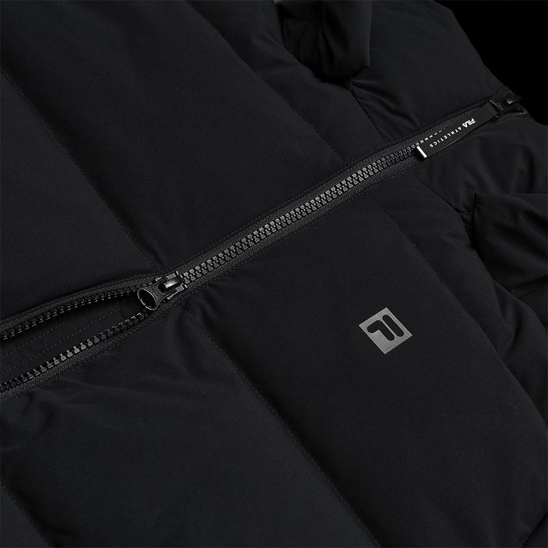 FILA Fitness Series Simple Solid Color Casual Sports Versatile Warm Comfortable Down Jacket Women outerwear A11W541905FBK