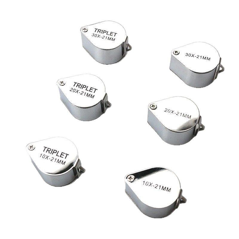 Portable 30x HD Magnifying Glass Microscope for Jewelry Identification