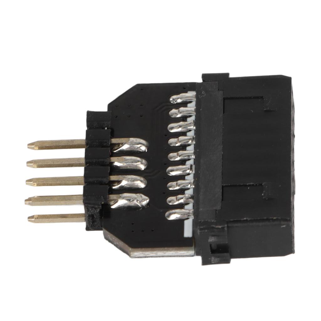 USB Motherboard Splitter Motherboard Usb2.0 9 Pin to Usb3.0 19 Pin Front Panel Plug in Female Plug Conversion Adapter