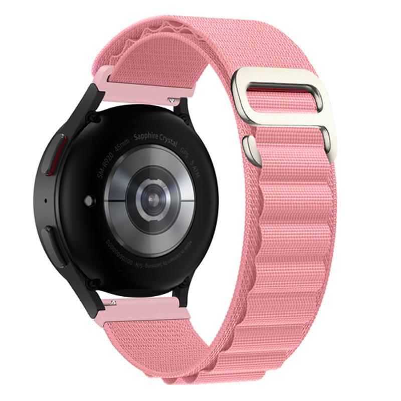 Compatible with Huawei GT6/5/4 Pro and Samsung Watch7/6, 22mm Universal Alpine Nylon Loop Strap.