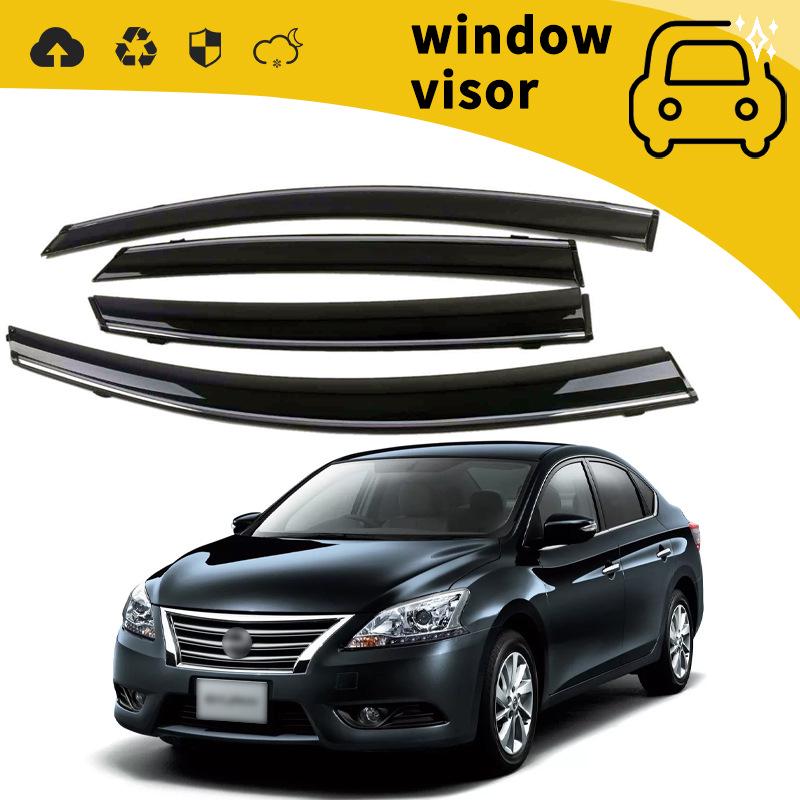 08-20 Nissan Sylphy Rain Deflector Door Visor Modification Kit