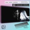 HYBXAXC Game RPG Fantasy FFinal FFantasy MousePad Mousepad Gaming Mouse Pad LockEdge Thickened Computer Keyboard Table DeskMat