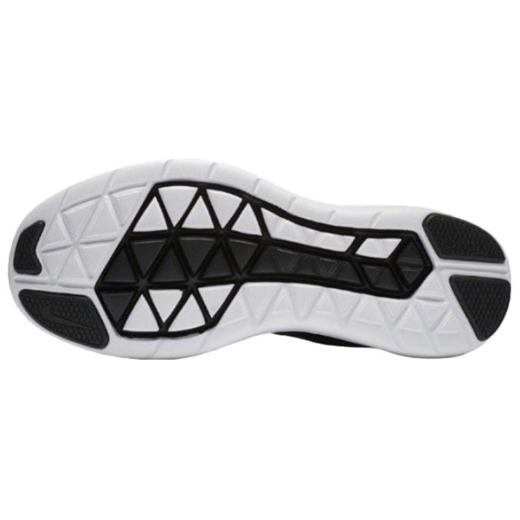 Nike Flex 2017 RN Pohodlné Měkké Protiskluzové Odolné Běžecké Boty s Nízkým Svrškem Dámské tenisky Černé 898476-011