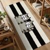 Cartoon Cat Carpet Striped Floor Mat Washable Doormat Carpet for Live Room Rug for Bedroom Bathroom Mat Home Decor Bedroom