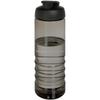 Sports Bottle with Flip Lid, 750 Ml "H2O Active® Eco Treble" Carbon