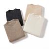 Women's Pure Cashmere High Neck Sleeveless Knit Vest
