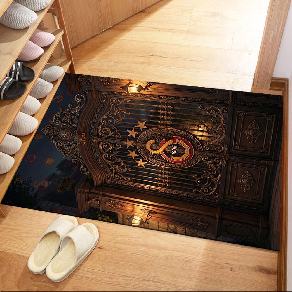Galatasaray 41 Carpet Design for Balcony Outdoor Dormitory Study room Antislip Carpet Anime Office Decor