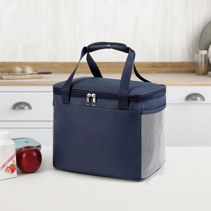 Waterproof Insulated Bento Lunch Bag with Aluminum Foil for Students and Office Workers