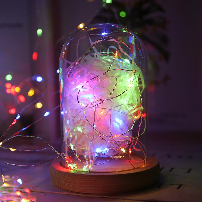 USB-betriebene Sternen-Lichterkette mit Fernbedienung, 8 Modi - Ideal für Sträuße und Dekorationen