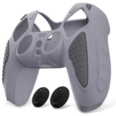 Silicone Cover for PlayVital Ps5 Controller Silicone Skin Ergonomic Soft Rubber Protective Case for Ps5 with Thumb Stick Cap Controller, Anti-slip