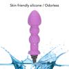 Muscle Massager Head Waterproof Silicone Replacement Head Accessory for   Tissue Massager Purple