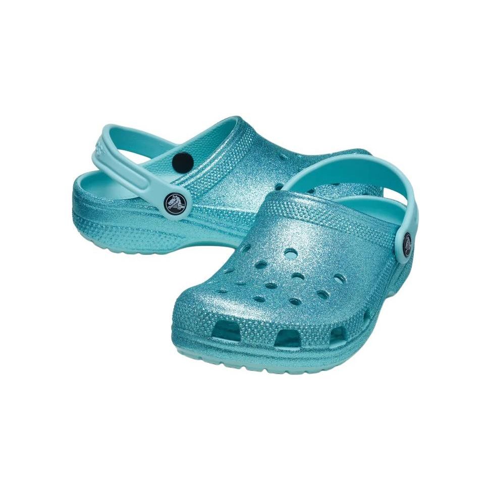 Crocs Classic Clog Round Toe Slip-On Sandals Kids Sandals Blue 206993-4SS