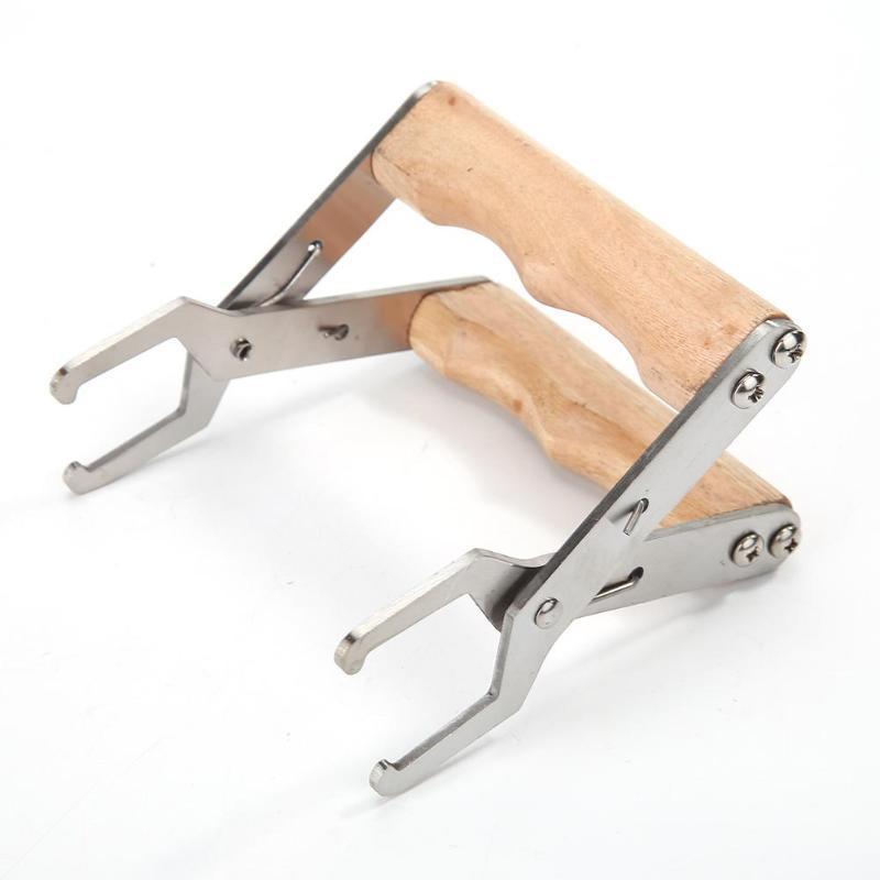 Beehive Frame Clamp with Wooden Handle - Beekeeping Tool