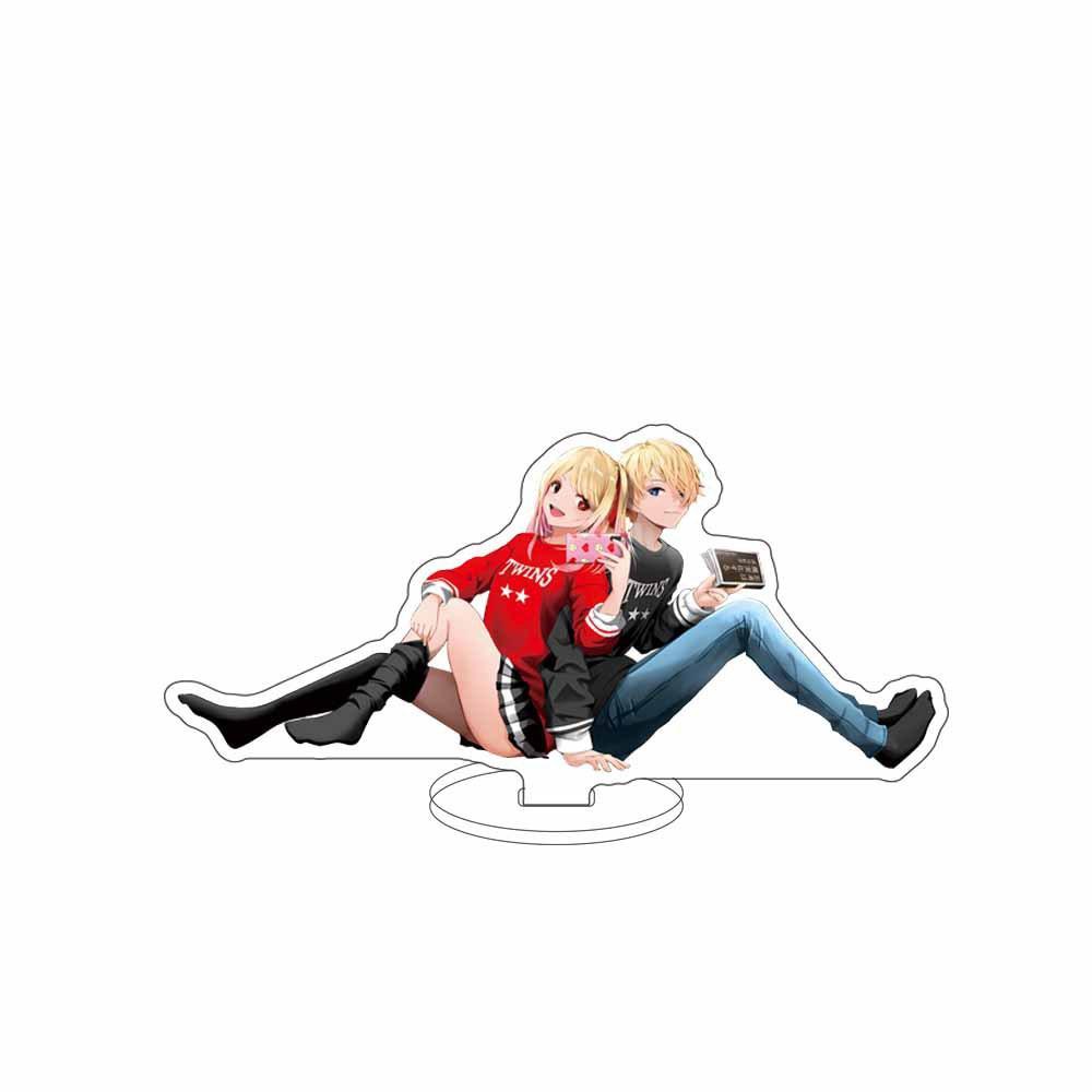 Pattern‑Printed Acrylic Desktop Display Stand Ornament