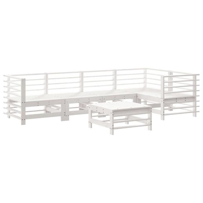 Garden Lounge - Maison Exclusive - 6 Pieces - Solid Pine Wood - Anthracite Cushions
